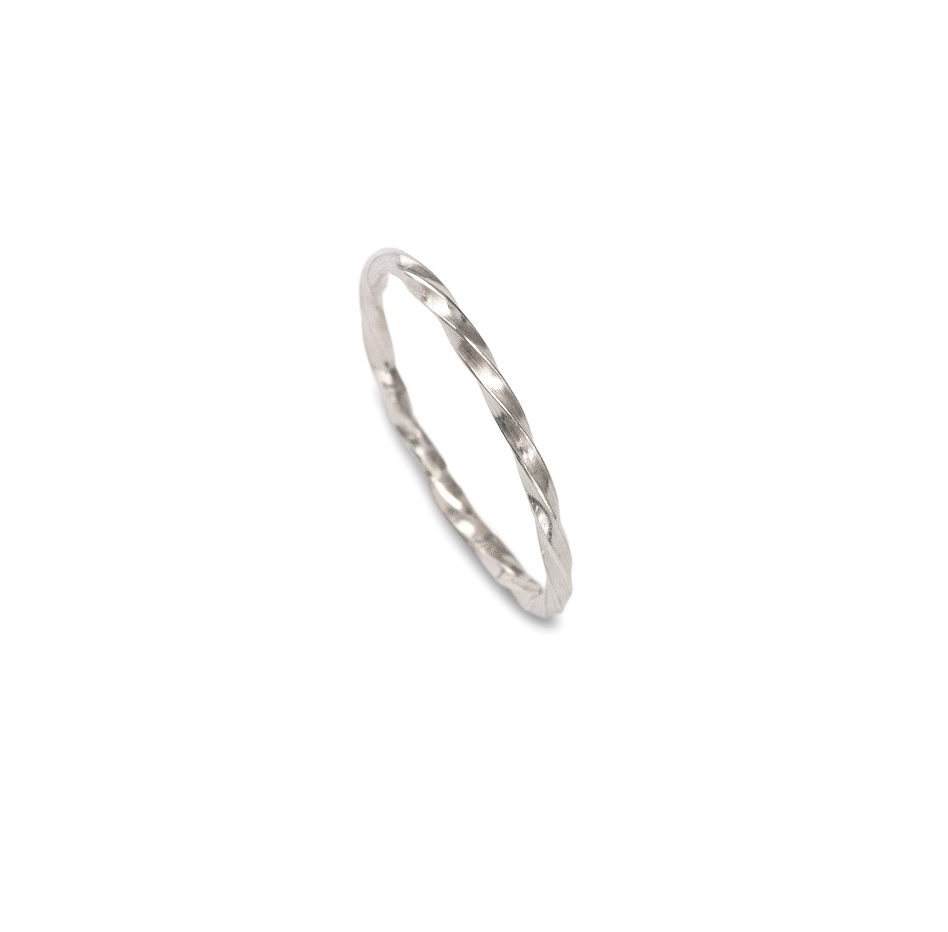 Twisted Stacking Ring