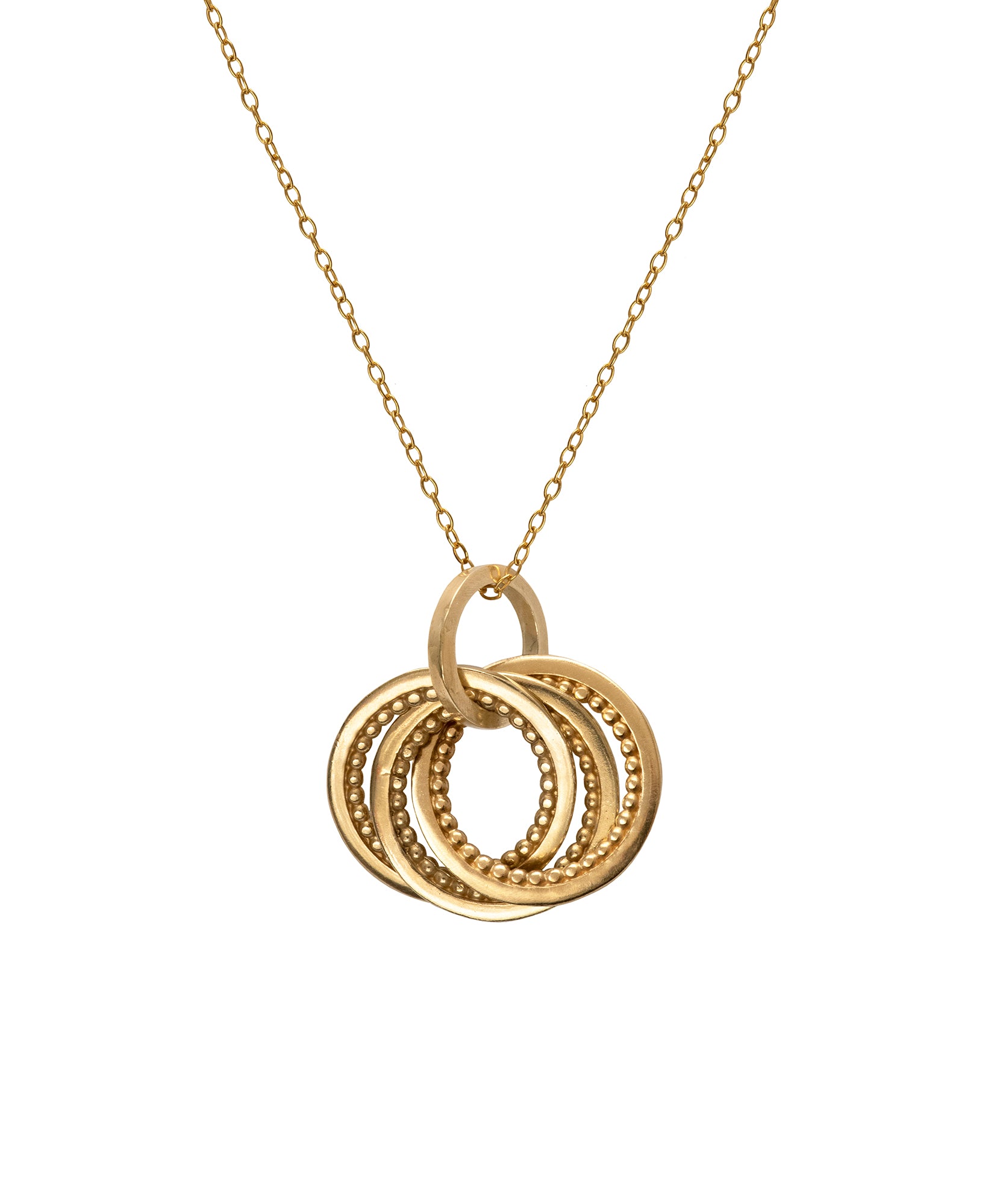 Intertwining Meridian Necklace