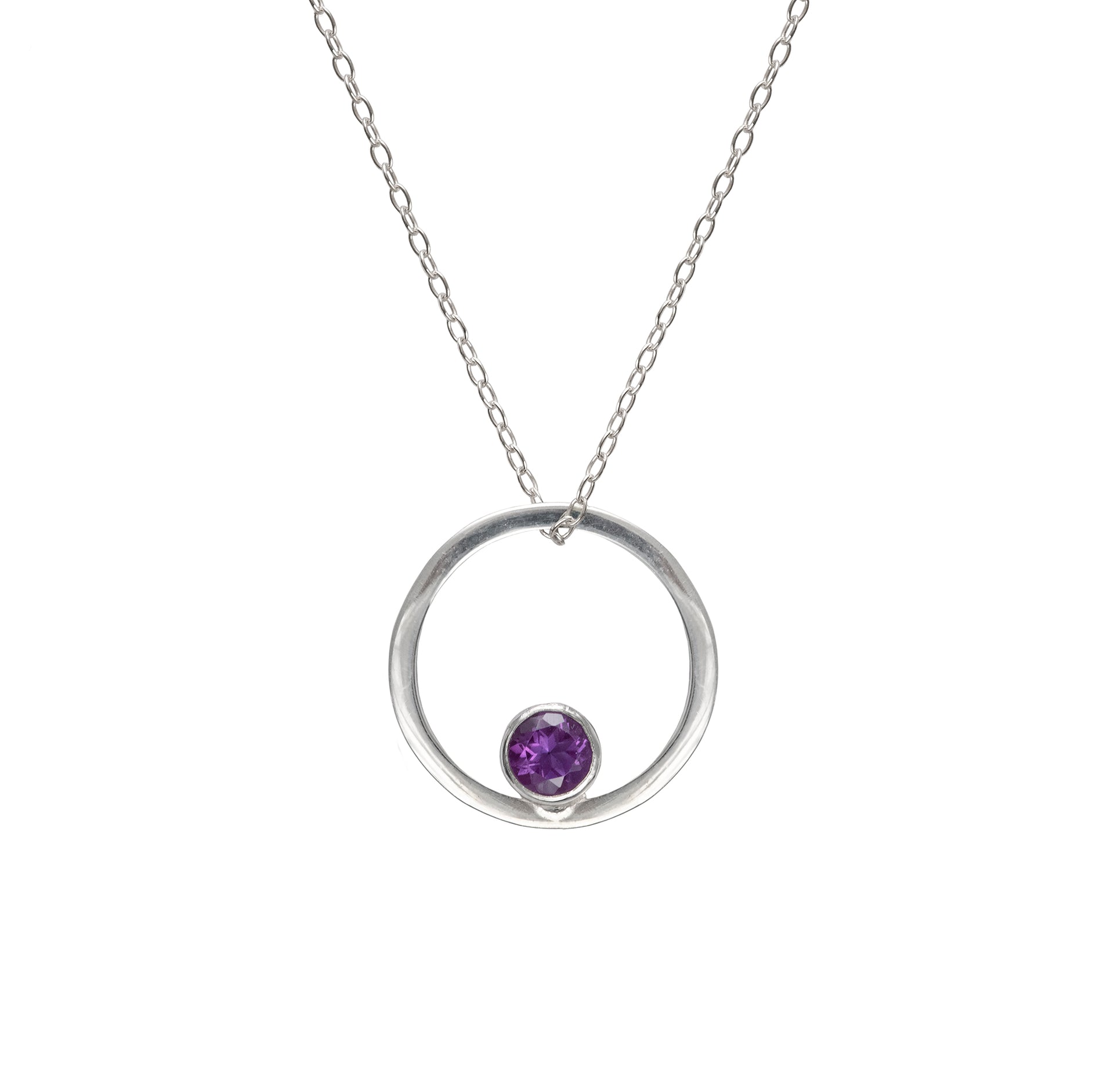 Birthstone Aura Necklace