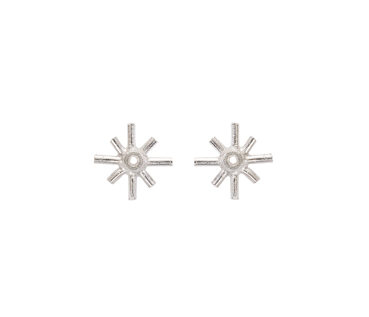 Sun stud earrings